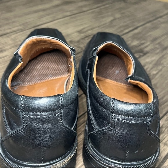 JOHNSON & MURPHY 8M Black Leather SlipOn XC4 Stanton Sheepskin Lined Waterproof main image 6